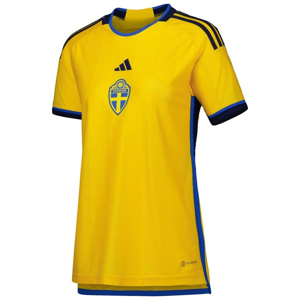 Camiseta Suecia 1ª Mujer 2022/23